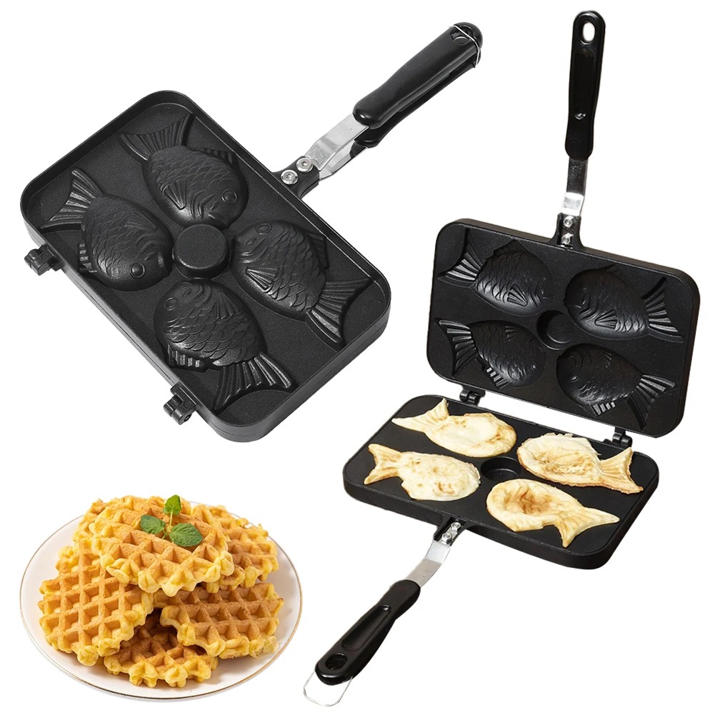 Tteokbokki Rice Cake - Machine à gaufres japonaises Taiyaki, moule