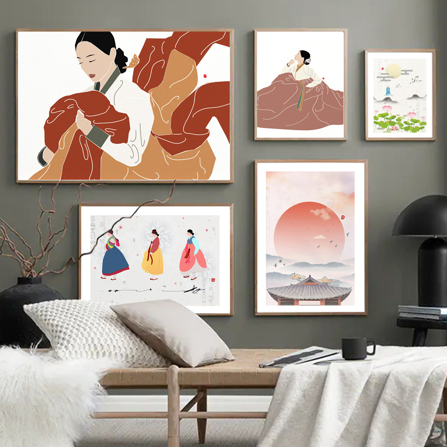 Korean Arts And Lifestyle - Style coréen Boho Hanbok fille asiatique