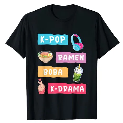 T-shirt graphique style de vie - South Korea Lifestyle avis et prix