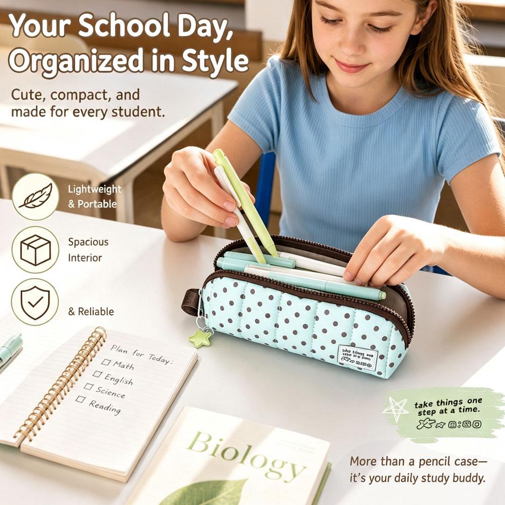 Trousse à stylos grande capaci - Korean Lifestyle Student avis et prix