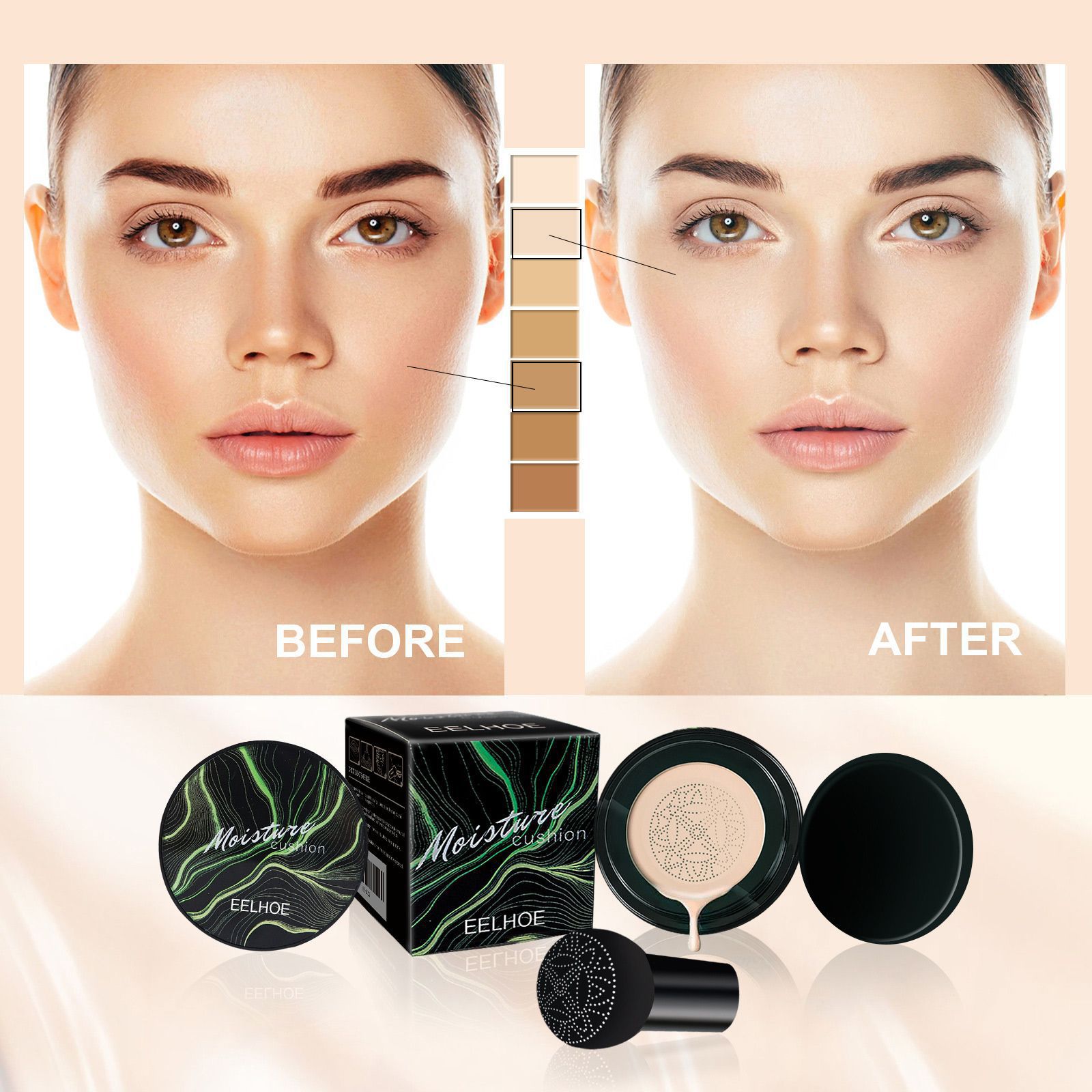 EELHOE Crème BB coussin d'air  - Bb Cushion Korean avis et prix